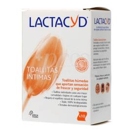 LACTACYD INTIMO TOALLITAS 10 UDS