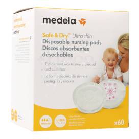 Medela Einweg-absorbierende Scheiben Safe And Dry 60 Einheiten