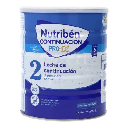 Buy Nutriben 2 Continuation Milk Pro Alfa 800 G - Parafarmacia Campoamor