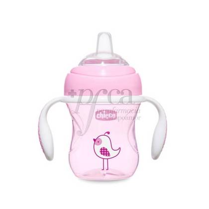 CHICCO TRANSITION CUP +4M GIRL 200 ML