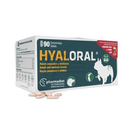 HYALORAL DOGS UP TO 20KG 90 TABLETS OPKO