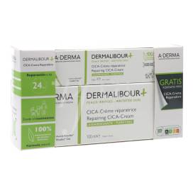 A-derma Dermalibour Cream 100 Ml + Repairing Cream 15 Ml Promo