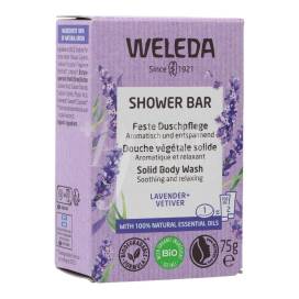 Weleda Shower Bar Lavander + Vetiver Solid Soap 75 G