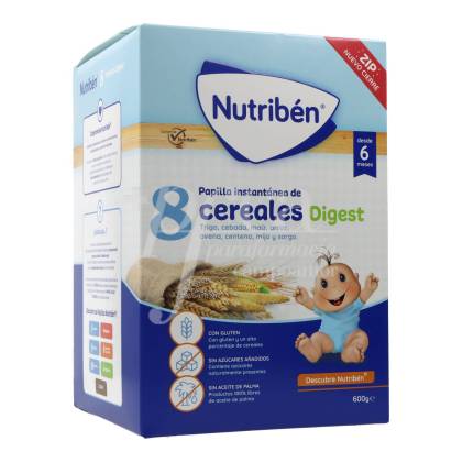 Nutriben 8 Cereais Digest 600 G