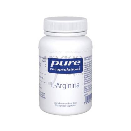 Pure Encapsulations L-arginina 60 Caps