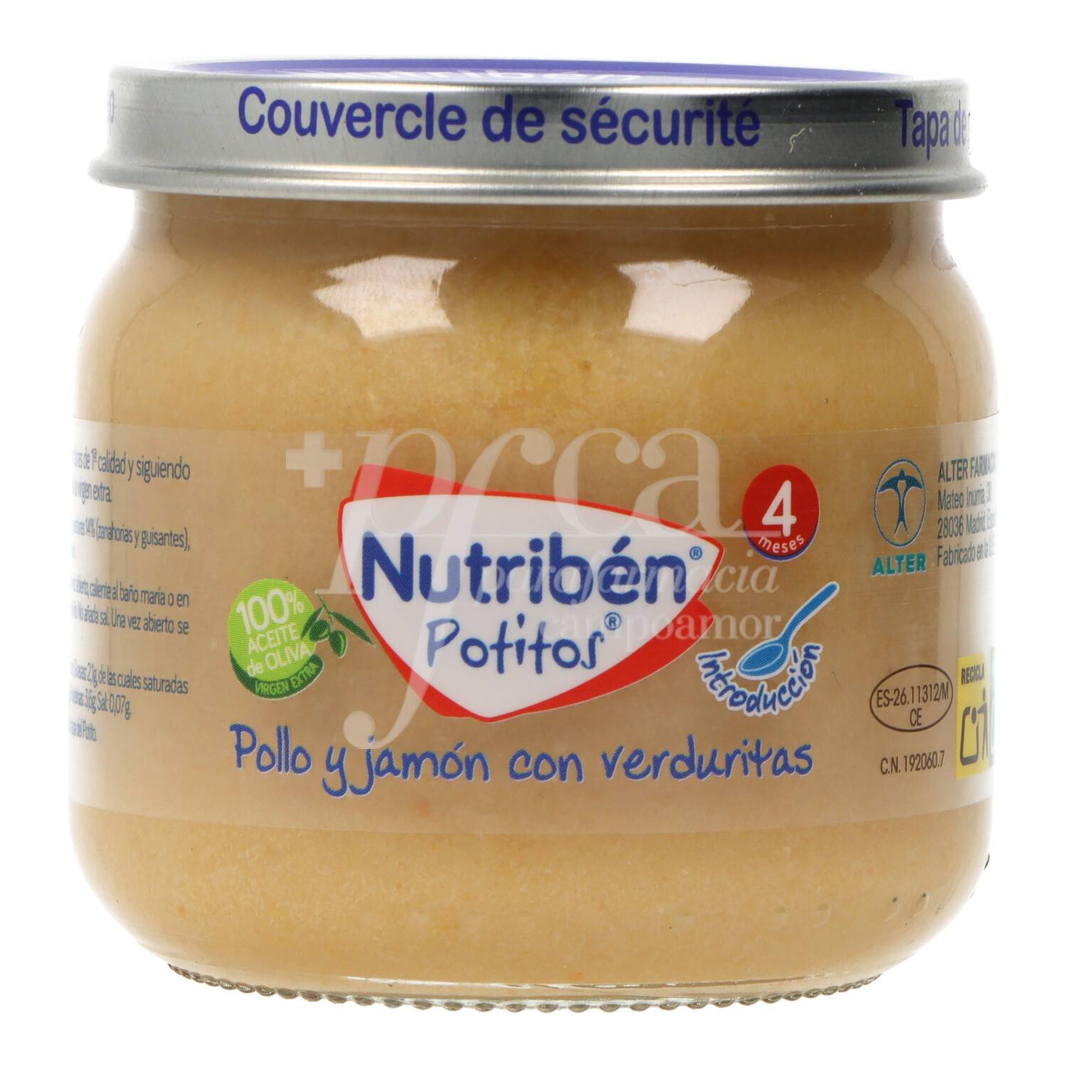 Buy NUTRIBEN CHICKEN HAM AND VEGETABLES 120 G Parafarmacia Campoamor