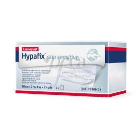 HYPAFIX SKIN SENSITIVE ADHESIVE GAUZE FOR FIXING DRESSINGS 1 UNIT D 2 M X 10 CM