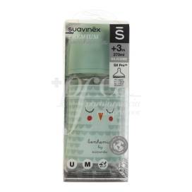 Suavinex Premium Silicone Babyflasche 270ml 0m+