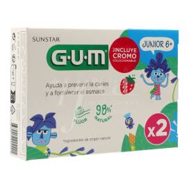 Gum Junior Tooth Gel 2x50 Ml Promo