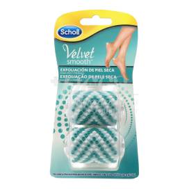 Scholl Velvet Smooth Replacement Peeling For Dry Skin 2 Units