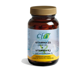 Vitamina D3 + K2 60 Capsulas Cfn