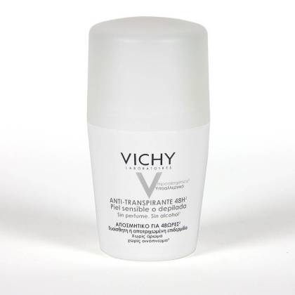 Vichy Deodorant Antitranspirant 48h Roll-on Empfindliche Haut
