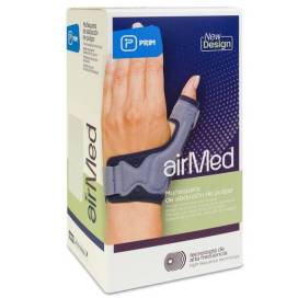 Airmed Thumb Abduction Wrist Brace Ref Am202g S 1 Unit Size S Gray.