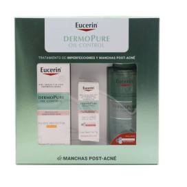 Eucerin Dermopure Fluid Spf30 50ml + Serum 7ml + Facial Cleansing Gel 200ml Promo