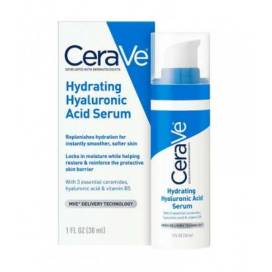 Cerave Hydrating Serum With Hyaluronic Acid, 1 Bottle 30 ml