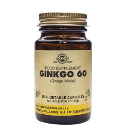 Solgar Ginkgo 60 60 Caps Veg