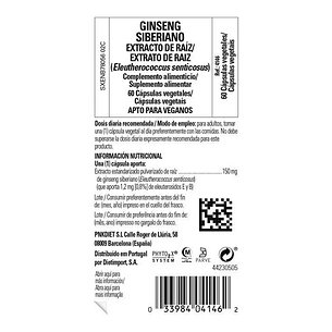 Solgar Ginseng Siberiano 60 Veg 2