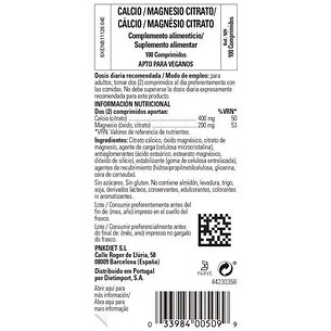 Solgar Calcio Magnesio Citrato 100 Comp 2