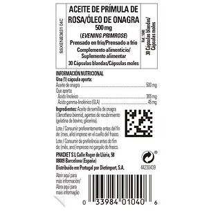 Solgar Acprimula Rosa 500 Mg 30 Perlas 2