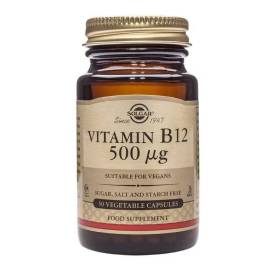 Vitamina B12 500mg 50 Caps Solgar