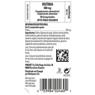 Solgar Rutina 500 Mg 50 Comp 2