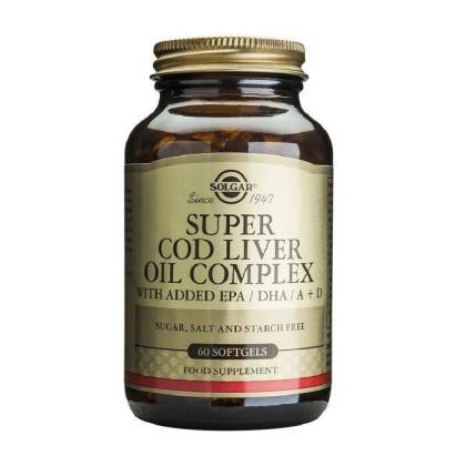 Solgar Super Cod Liver Oil Complex 60 Caps