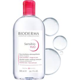 Sensibio H2o Micellar Water For Sensitive Skin 500 Ml Bioderma