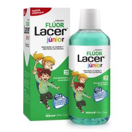Lacer Fluor Täglich Mundwasser 0,05% Minz Geschmack 500 Ml