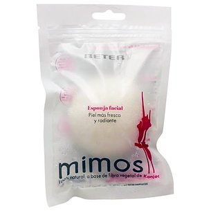 Beter Mimos Esponja Facial Con Fibra De Konjac