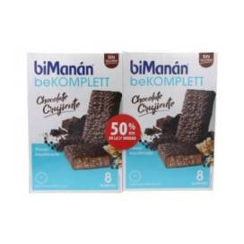 Bimanan Bekomplett Crispy Chocolate Bars 2x8 Units Promo