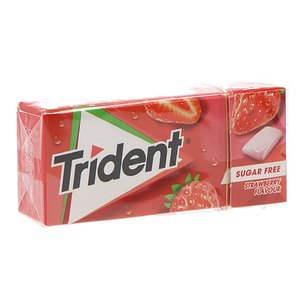 Trident Chicle Fresa Sin Azucar 14gr