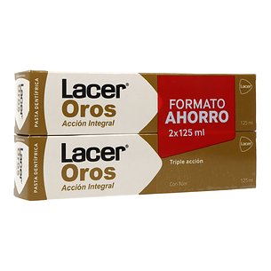 Lacer Oros Creme Dental Duplo 2x125 ml Promo