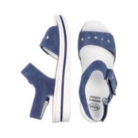 Scholl Valentina Blue Sandal Size 38
