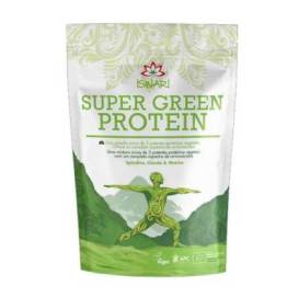 Super Green Protein Espirulina, Clorela & Matcha 250 G Iswari
