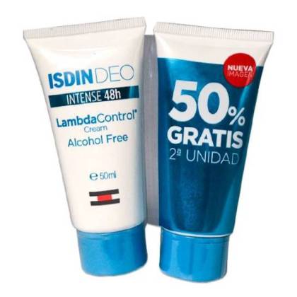 Isdin Lambda Control Cream Deodorant 2x50ml Promo
