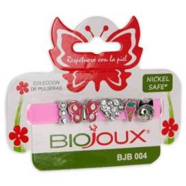 Biojoux Pink Charms Bracelet Butterlfy