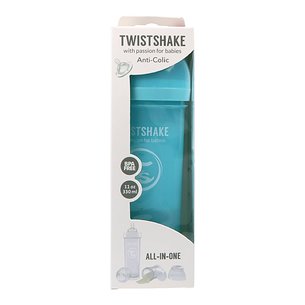 Twistshake Biberon Anti Colico Azul Pastel 4m 33