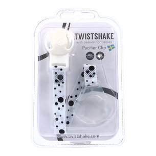 Twistshake Sujetachupete Blanco