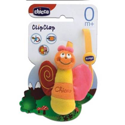 Chicco Clip Clap Borboleta Clipe Para Chupeta 1 Unidade