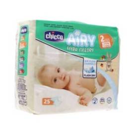 Chicco Diapers Airy Ultra Fit&dry Size 2 3-6kg 25 Units