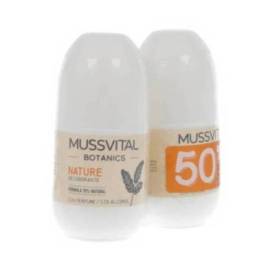 Mussvital Nature Deo Roll-on 2x 75ml Promo