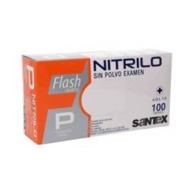 Nitrile Gloves Without Powder Santex Small Size 100 Units