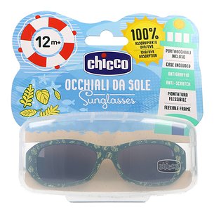 Chicco Gafas De Sol Verdes Con Hojas 12 Meses