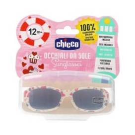 Chicco Weiß Mit Herzen Sonnenbrille Für Kinder +12 Monate