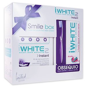 Promoção da caixa Iwhite Instant Smile