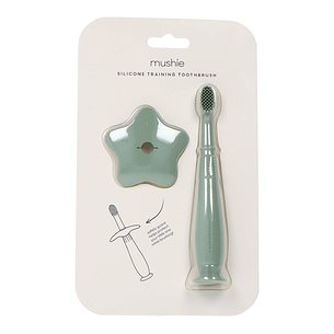 Escova de dentes educacional Mushie para crianças Sta