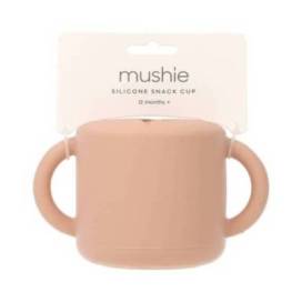 Mushie Silicone Snack Cup Blush 12m+