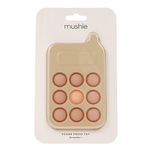 Brinquedo de prensa para telefone Mushie Blush 10m Ref 47843
