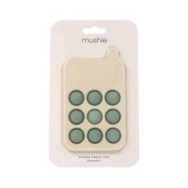 Mushie Phone Phone Press Toy Cambridge Blue 10m+