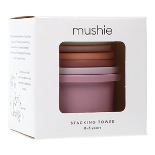 Mushie Cubos Apilables Petal 03 Años Ref 47913